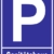Parkplatzschild – Sanitätshaus – Alu-Dibond 30×21 cm