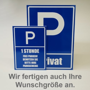 Kiwistar Parkplatzschild – Aufkleber – Drogerie – 42 x 30cm - 