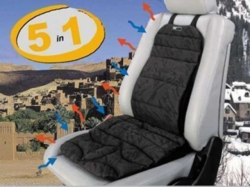 SITBACK Basic plus, 5 in 1, Ganzjahres-Sitzauflage, heizt und kühlt - 