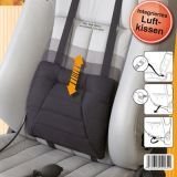 SITWELL Comfort Rückenkissen mit schwarzem Stoffbezug - 